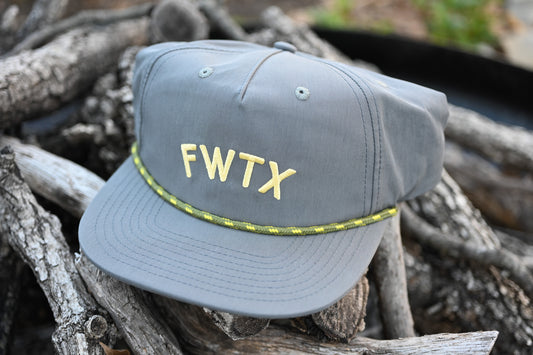 FWTX Grey Rope Hat