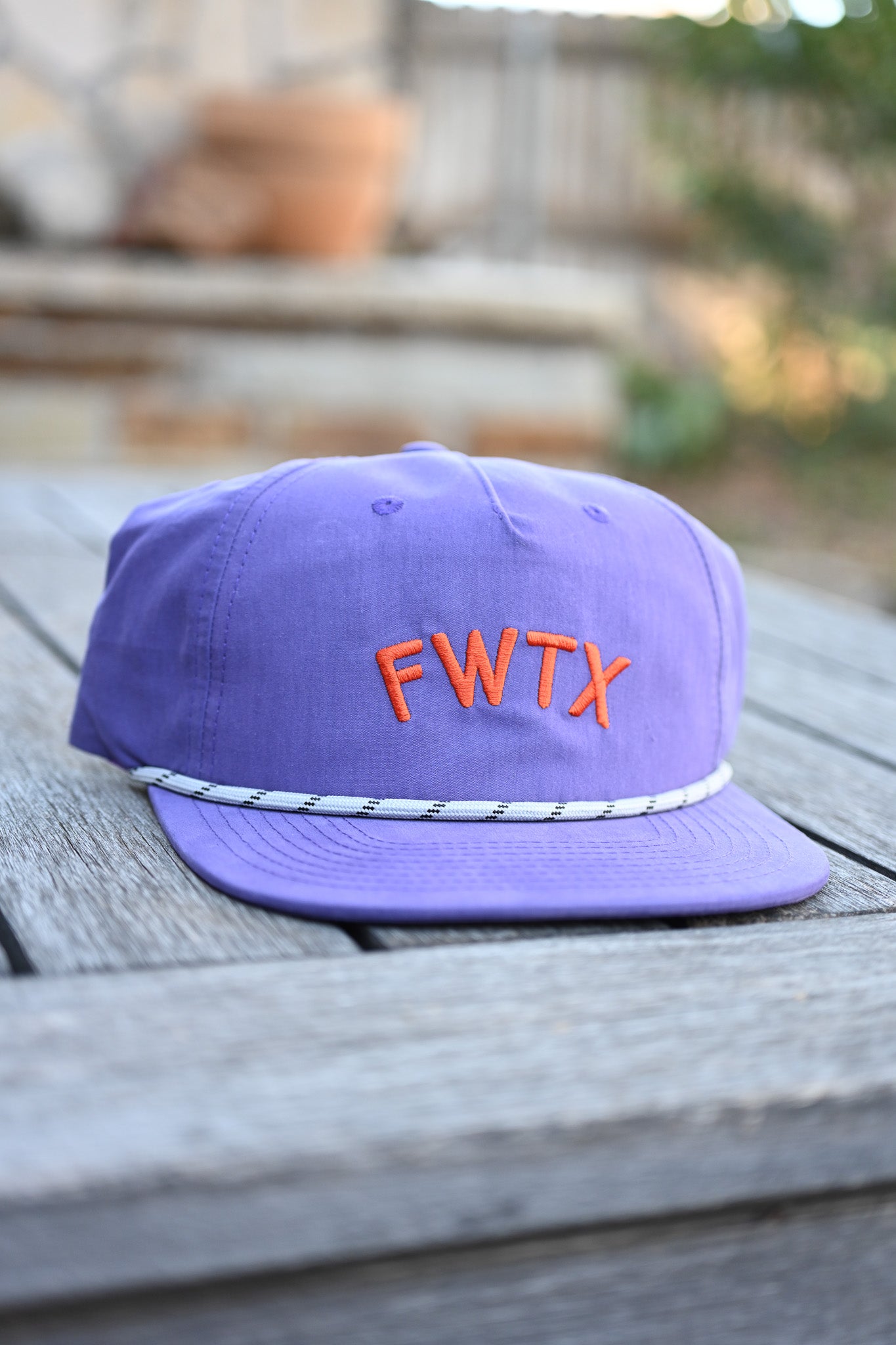 FWTX - Purple Rope Hat