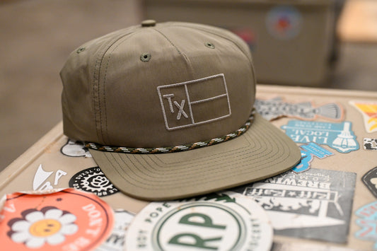 TX Flag Rope Hat