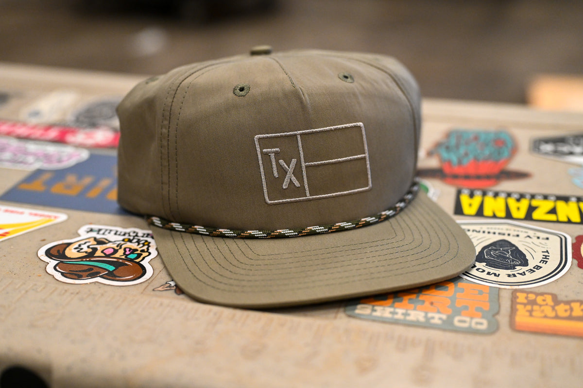 TX Flag Rope Hat